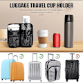 Pikkukuva 3 / 5: Matkatavarat Matkamukin pidikkeet Kahvimukit Kupit Matkalaukku Kahvat Juoma Organizer Unisex Universal Traveler Pullokassit Laukku| |