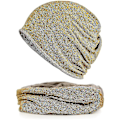 Miniatyrbild 3 av 5: 2-pack multifunktions Slouchy Beanie för jogging. Cykling