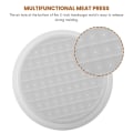 Miniatyrbild 5 av 5: Burger Press Hamburger Patty Maker, fungerar bäst för Burger Making Kit, Hamburger Patty Maker för Grill