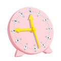 Miniatyrbild 3 av 5: Cm Wealth Learning Clock kompatibel med barn, student Learning Clocks Undervisningstid 12/24 timmar Utrustad klocka 4+ år Pink