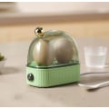 Miniatyrbild 1 av 3: Mini Snabb äggkokare Multifunktionell enkel frukost Elektrisk äggkokare Liten äggkokare Green