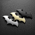 Pikkukuva 5 / 5: 1X kromimetallimerkki, Batman 3D auton hännän tarra logotarratarvikkeet (musta)