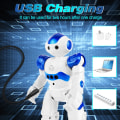 Miniatyrbilde 2 av 5: Kid Intelligent Smart Robot Geste Sensing Programmerbar Leke Rc Robot Xmas Kids Multicolor