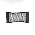Miniatyrbillede 5 af 5: Bil Ryg Bag Bagagerum Opbevaring Net Sæde Elastisk Snor Net Magic Sticker Mesh Opbevaring Taske Auto Organizer Tilbehør Ryg Taske - Opbevaring Oprydning 25 x 40cm