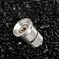 Miniatyrbillede 4 af 5: Bike Fork Extender Plug 28.6mm Carbon Fiber Aluminium Fork Steerer Adapter