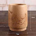 Miniatyrbillede 4 af 5: Naturlig Bambus Juice krus og kop Drikkekrus til Sake kaffe og te, 12 Designs at Vælge Imellem I