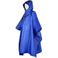 Pikkukuva 5 / 5: Sade Poncho. 3-in-1 monitoiminen sadeviitta hupullinen sadetakki retkeilylahjaksi