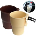Miniatyrbild 2 av 5: Bil Luftventil Kopphållare Hängande fäste Flask Dryckeshållare Stativ Multifunktionell Bilinteriör Myntnycklar Telefon Förvaringsbox - Dryckeshållare brown A