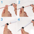 Miniatyrbillede 3 af 4: 4 stykker vandstandsindikator Jordfugtighedstester Planteindikator, vandstandsindikator til hydroponisk dyrkning XL