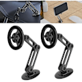 Miniatyrbilde 1 av 5: Universal 360 Pro magnetisk sugetelefonholder for bil, 2 stk Dashboard Frontrute Magnetisk biltelefonholderfeste med justerbar arm 2Pcs
