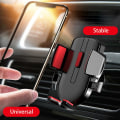 Miniatyrbild 3 av 5: Bil Air Outlet Sucker Telefonhållare Mobiltelefon Hållare Stativ För Bil Gps Montering Stöd För Iphone Xiaomi Biltillbehör| | B-Red