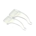Pikkukuva 2 / 2: 20 kpl lasit korvakahvat, silikoniset liukumattomat pidikkeen kärjet transparent 20pcs