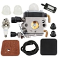 Miniatyrbillede 2 af 5: Karburator Kit til Stihl Hs 72 74 76 75 80 85 Fs 72 74 76 75 80 80r 85 Fc 75 85 Hl75 Ht70 Ht75 Km85 Græstrimmer C1q-s66