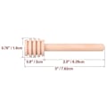 Miniatyrbillede 2 af 5: 30 stk mini træ honning dipper sticks, 3 tommer server til honning krukke dispensere dryp honning