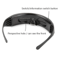 Miniatyrbilde 3 av 5: Tilpassbare LED-Bluetooth-briller for Blinkende Display for voksne