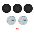 Pikkukuva 1 / 5: 5kpl Universal Metal Disk Levy Magneettiselle Puhelintelineelle Musta Rautalevy Levytarra Autopuhelimen magneettiteline Autotarvikkeet| | 5pcs 40mm round