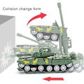 Miniatyrbild 5 av 5: Crash Transformer Leksaksbil Barnleksaksbil En nyckel Crash Transformer Billeksaksbil Pojksleksaker, födelsedagspresent Julklapp Bra val