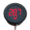 Miniatyrbild 3 av 4: DC 5 100v Led Digital Display Rund Tvåtråds Voltmeter Bil DC Digital Spänning Strömmätare Volt Detektor Tester Monitor 3 Färg| | 3
