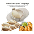 Miniatyrbild 2 av 5: Dumpling Maker, Empanadas Press Form Maker Set Med Degskärare, Dumpling Form Set Och Cutter För P