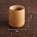 Miniatyrbilde 2 av 5: Naturlig bambus juicekrus og kopp drikkekopper for Sake kaffe og te, 12 design å velge mellom C