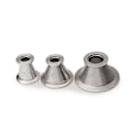 Miniatyrbillede 3 af 5: Kf-16/25/40/50 Vacuum Tri Clamp Reduer Sus304 rustfrit sanitetsrørtilpasning Ølbrygningsdagbog Produkt KF16 To KF25