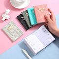 Pikkukuva 4 / 5: Muistikirja Spiral Mini Notebook 365 Days Kannettava Taskumuistilehtiö Päivittäinen viikoittainen aikataulu Muistikirjat Paperitarvikkeet Toimistotarvikkeet Koulutarvikkeet (väri: vaaleanpunainen)