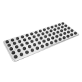 Miniatyrbild 2 av 5: 1 Set Silver Car Brake Pedal Pad Rostfritt Stål Biltillbehör, För Amg AB Cla Gla Ml Gl R W176