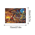 Miniatyrbild 10 av 11: Pusseladventskalender 2023 Julpusselbitskalendrar A one-size