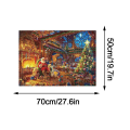 Miniatyrbild 10 av 11: Pusseladventskalender 2023 Julpusselbitskalendrar C one-size