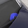 Pikkukuva 5 / 5: 2kpl Auton tuulilasinpyyhkijän reikä Suojakansi Pyyhin Pölytiivis Suojaus Cover Hiha Pölytiivis Auto Exterior Tarvikkeet| | Grey  2Pcs