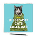 Pikkukuva 8 / 8: 2024 ngry Cat Calendar Funny Wall Art Calendar Pissed Off Cats H A 1PC