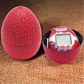 Pikkukuva 1 / 2: Tamagotchi Electronic Virtual Cyber ​​Pet Machine Retro Toy Game 90-luvun avaimenperä Red