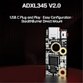 Miniatyrbillede 2 af 5: Adxl345 V2.0 Accelerometer Board Stealthburner Til Klipper Ekstruder Hotend 3d Printer Dele [xh] Black