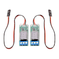 Miniatyrbillede 1 af 5: 2 stk Rc Pwm Elektronisk Relækontakt Til Rc Fly selv-model Navigationslys Controller Universa
