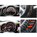 Miniatyrbild 4 av 5: Bilinstrumentpanel Cover Trim för Mini Cooper Hatchback F54 F55 F56 F57 2014-2021