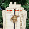 Pikkukuva 2 / 3: Joulujuhla Lähtölaskenta Adventin kalenteri Kaveri putoaa puinen kalenteri koristelu koristeet Calendar