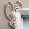 Miniatyrbild 1 av 3: Dörrram Änglavingar Väggskulptur Prydnad Trädgård Heminredning Hemlig Fairyfacing Höger