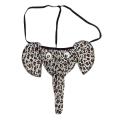 Miniatyrbillede 1 af 4: 4 stk Herre Trusser Nyhed Elefant Trusser G-strenge Trusser Stringre Undertøj Trusser Lingeri Multi-farve Valgfri Leopard