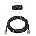 Pikkukuva 5 / 5: Bnc uros-uros Uhf-antenni Pl259 jatkokaapeli black