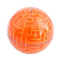 Miniatyrbillede 1 af 3: 3D Memory Sequential Maze Ball Puslespil Legetøjsgaver til børn, voksne Orange