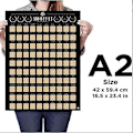 Miniatyrbilde 2 av 5: 100 filmer Scratch Off-plakat, Bucket List Movie-plakat, Toppfilmer Scratch-plakat