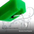 Miniatyrbilde 2 av 5: ATN95E Diamond Record Needle Replacement Stylus, for AT-LP120-USB platespiller platespiller Green