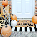 Miniatyrbild 3 av 5: Halloween Dörrmatta Mattor Fotmattor Badrumsmattor Halloween Tema Dörrmatta Matta C