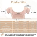 Miniatyrbilde 5 av 5: Svettevest under armene, Pustende Sweat Guard Undertøysvest, vaskbare armhuleputer, vaskbare armhuleputer Skin color XL