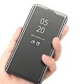 Pikkukuva 4 / 4: Phone case Yhteensopiva OnePlus 6T 6,41" case cover kanssa Clear View Flip Case Teline Toiminto-violetti