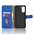 Miniatyrbild 5 av 5: För Zte Blade V40 Design Anti-drop Tpu+pu Läder Phone case Stativ Plånbok Skin-touch Feeling Cover Blue