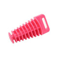 Miniatyrbillede 1 af 5: Universal Motorcykel Udstødningsrør Pvc Stik Lyddæmper Vask Stik Rørbeskytter Motocross Udstødningsprop Flyt Blow Down Lyddæmper| | Rose Red