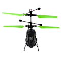 Miniatyrbillede 5 af 7: Mini RC Infrarød Induktion Helikopter Fly Blinkende Lys Legetøj Julegave Green