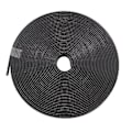 Pikkukuva 1 / 5: 8m / Roll Rim Blades Auto Ajoneuvojen väri Pyörän Vanteet Suojat Sisustus Strip Tire Guard Line Kumi Mounding Trim Tire Guard Line black