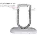 Miniatyrbillede 2 af 5: Ps-vr2 Controller Opladningsdock og Vr Headset Stand Holder, 2 i 1 opladerstation til 2 controllere Headest Display Rack, vr2 tilbehør